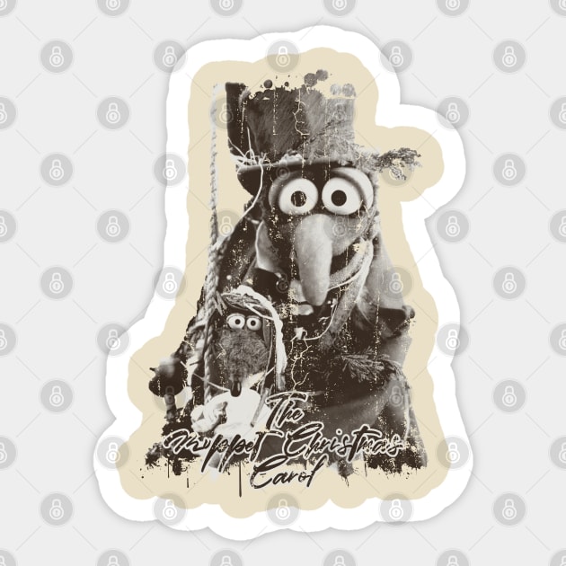 A muppet Christmas - 1992 Sticker by sgregory project